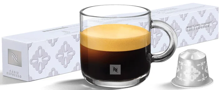 Кофе Nespresso Cadiz Espresso 10 капсул. Интенсивность 8