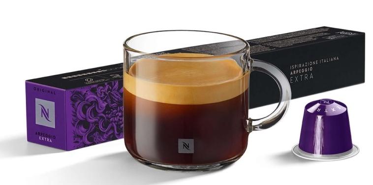 Кофе Nespresso Ispirazione Arpeggio Extra 10 капсул. Интенсивность 9