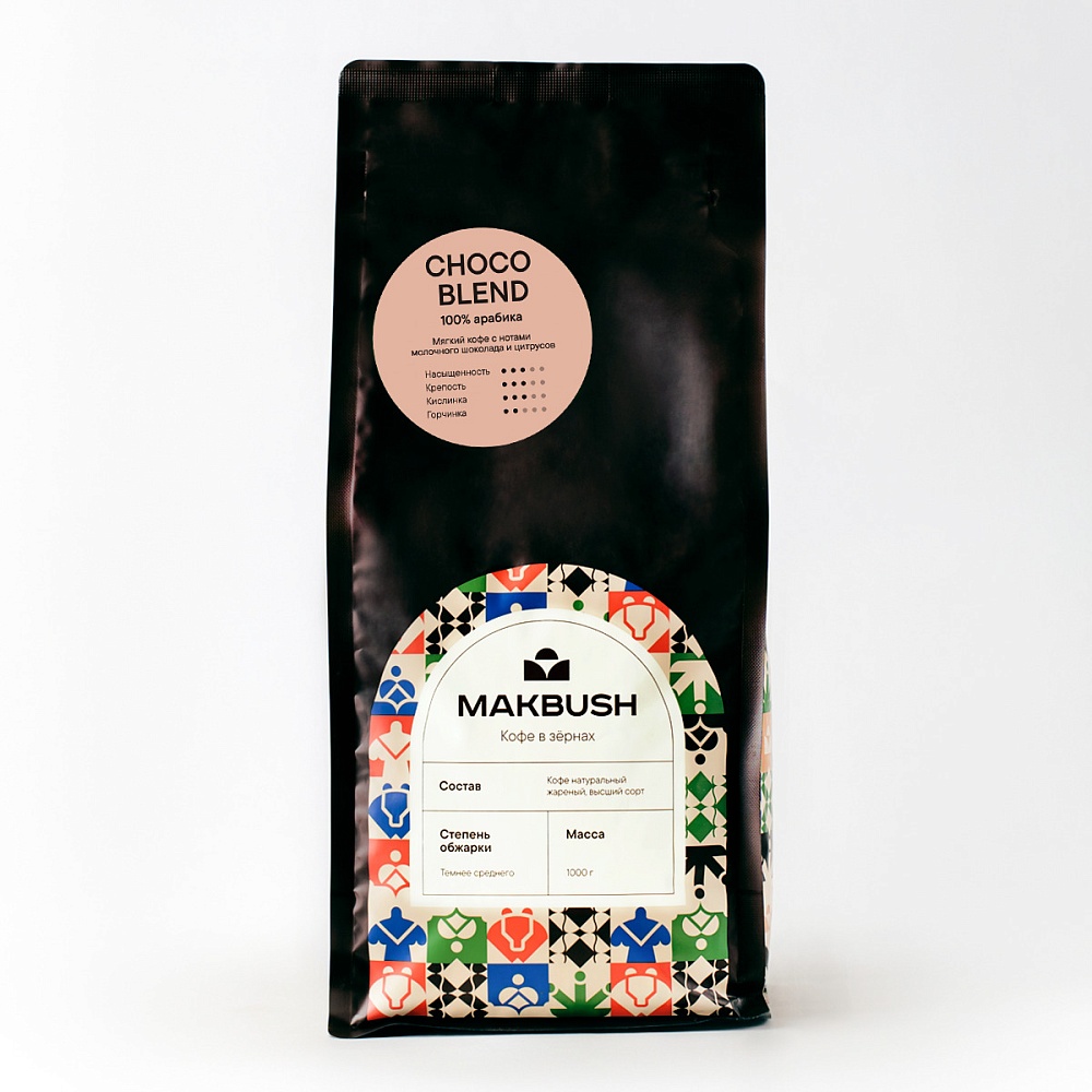 Кофе зерновой MakBush Choco Blend 1 кг