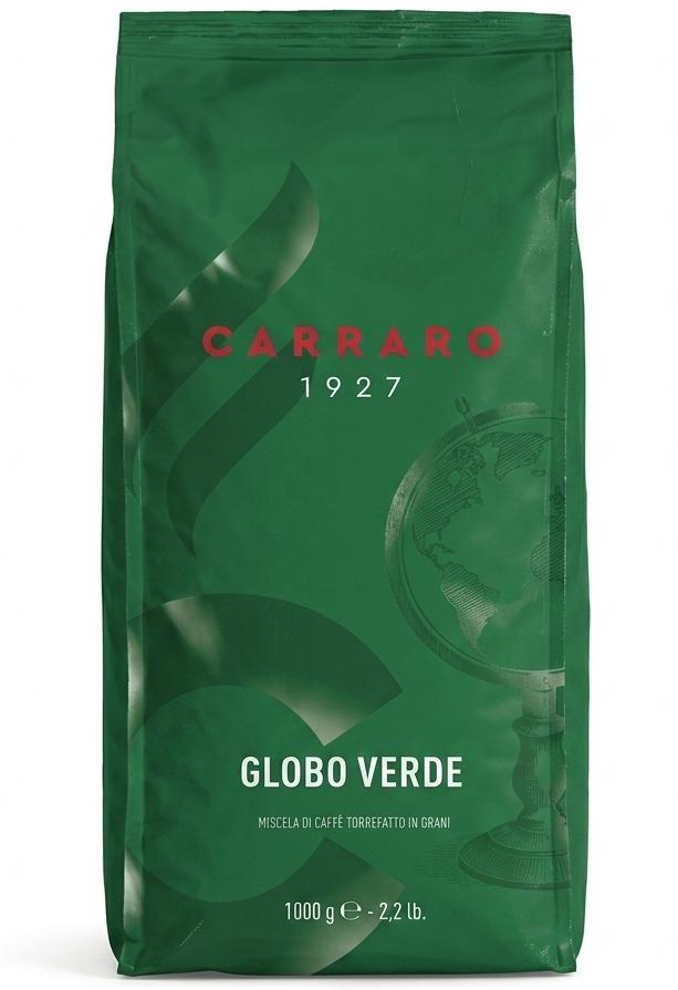 Кофе Carraro Globo Verde 1 кг