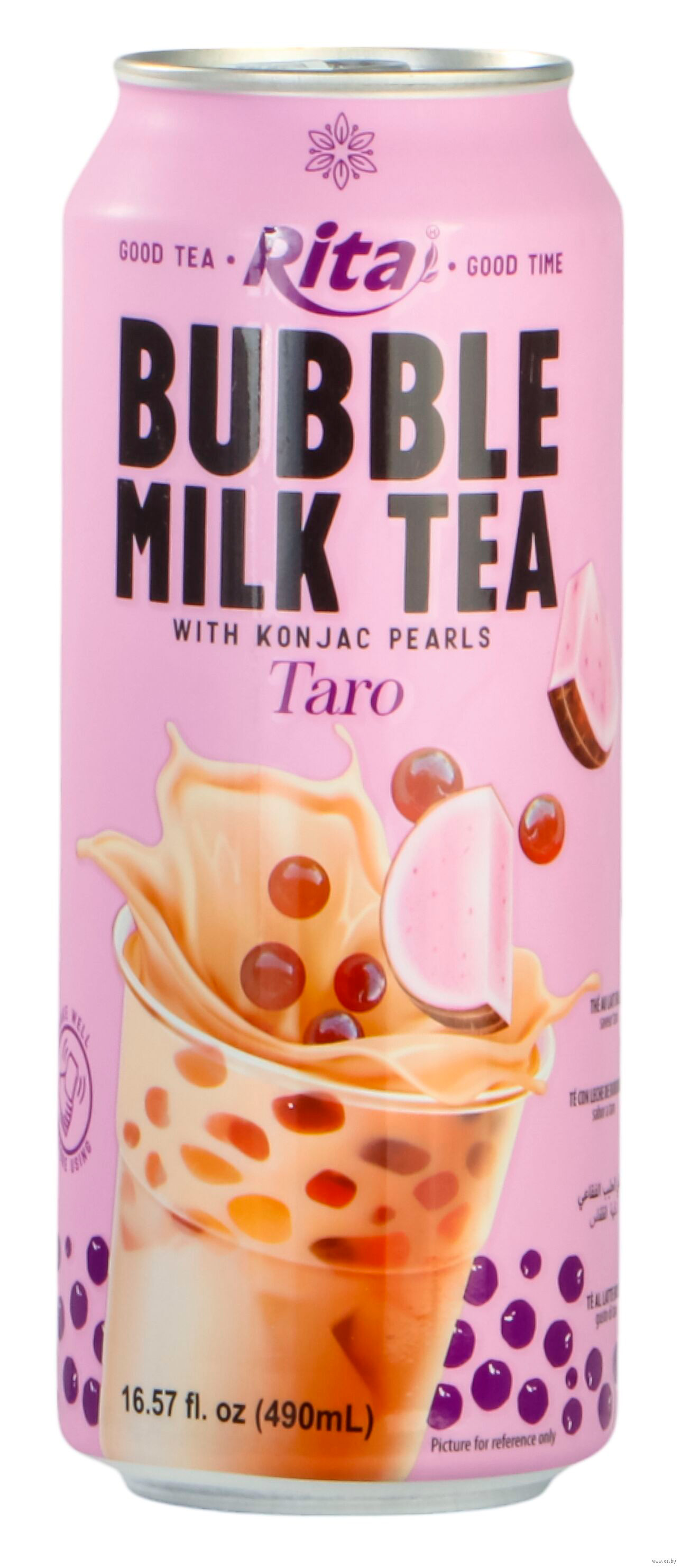 Напиток молочный Bubble Milk Tea Таро 0.49 л