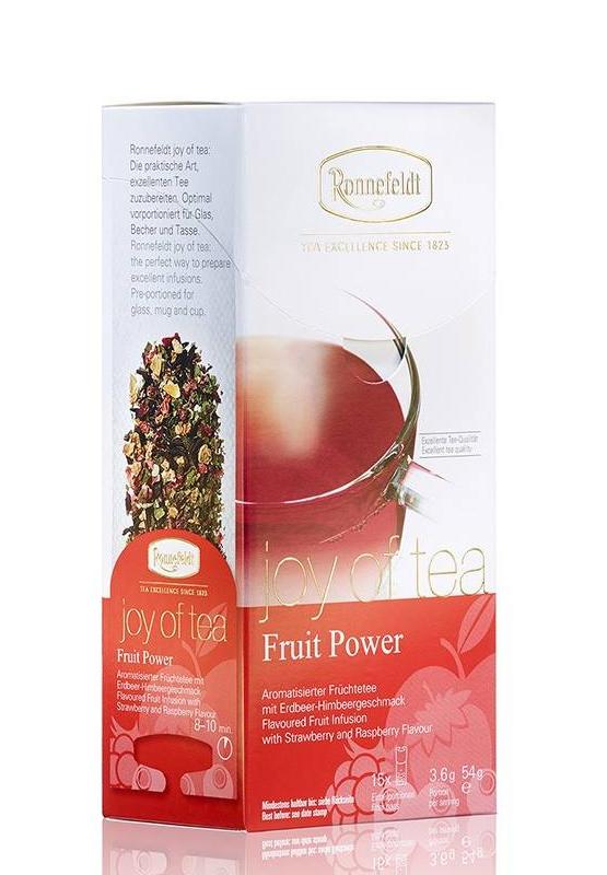 Чай Ronnefeldt Joy of Tea Fruit Power - Фруктовая сила, 15 пакетиков