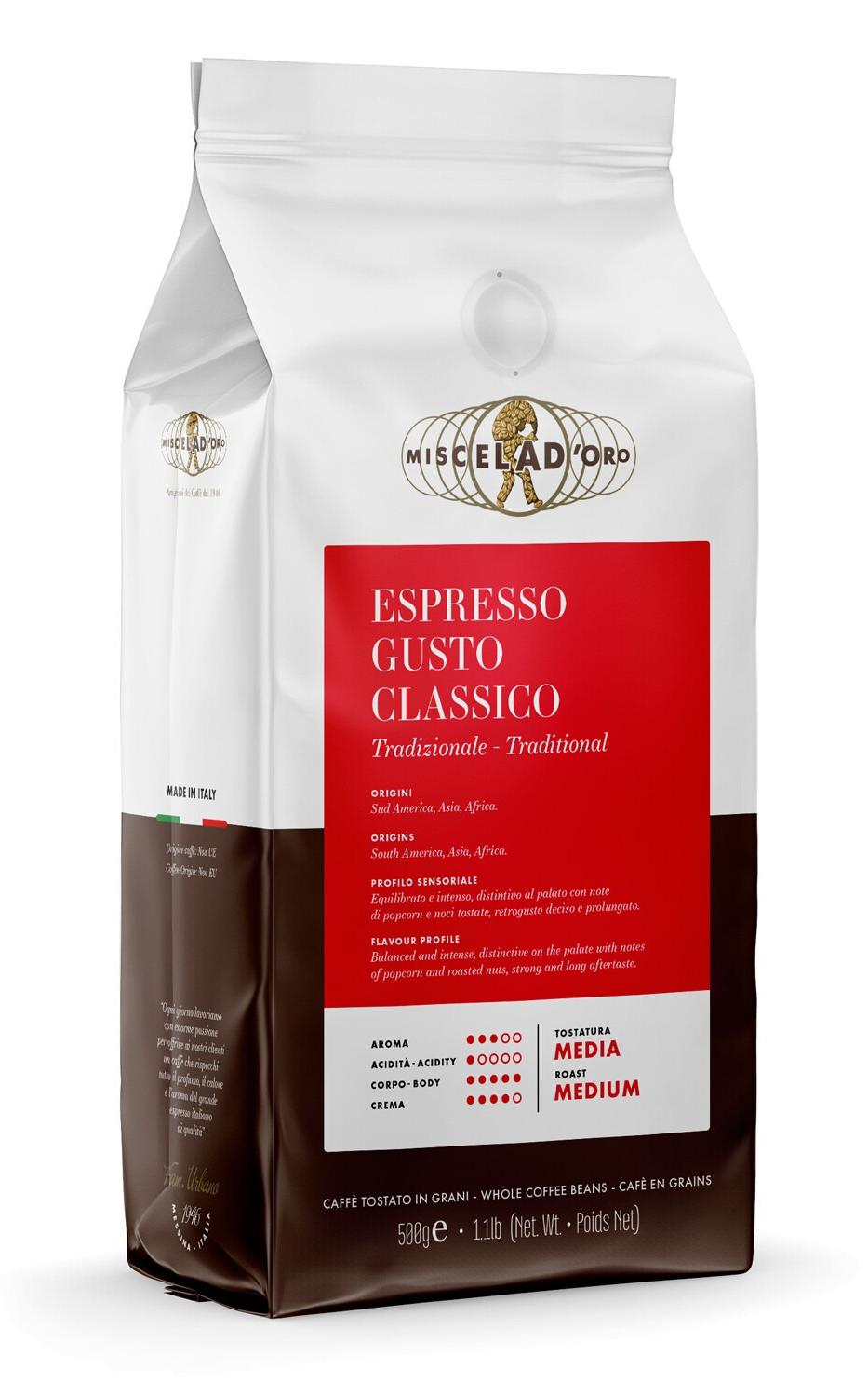 Кофе Miscela D'Oro Espresso Gusto Classico 500 г