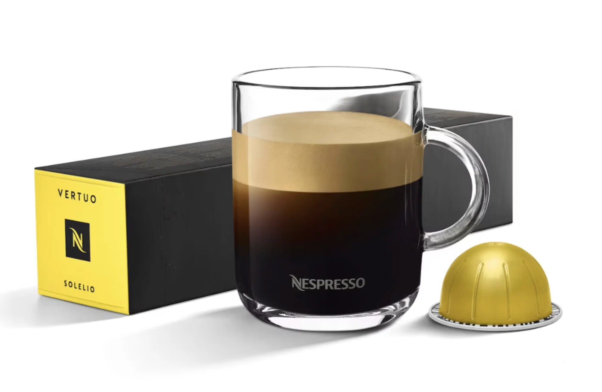 Кофе Nespresso Vertuo Solelio 230мл. Интенсивность 2