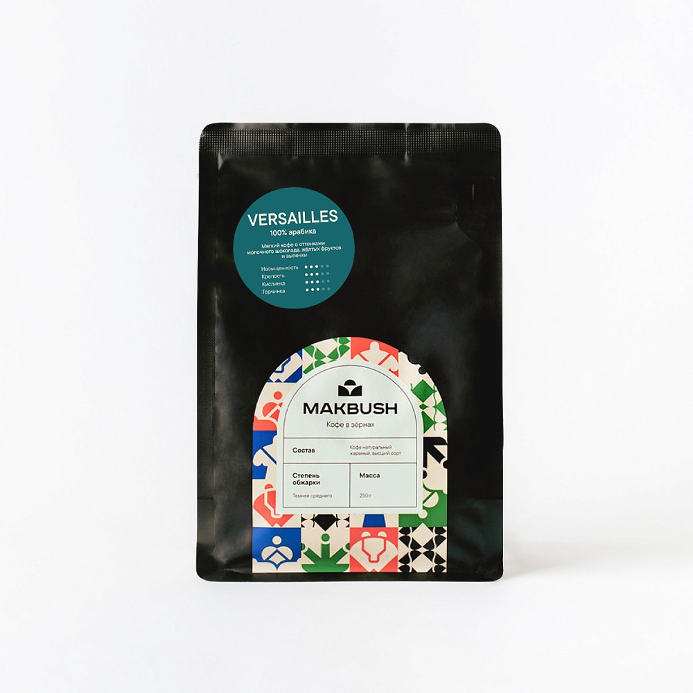 Кофе зерновой MakBush Versailles 250 гр