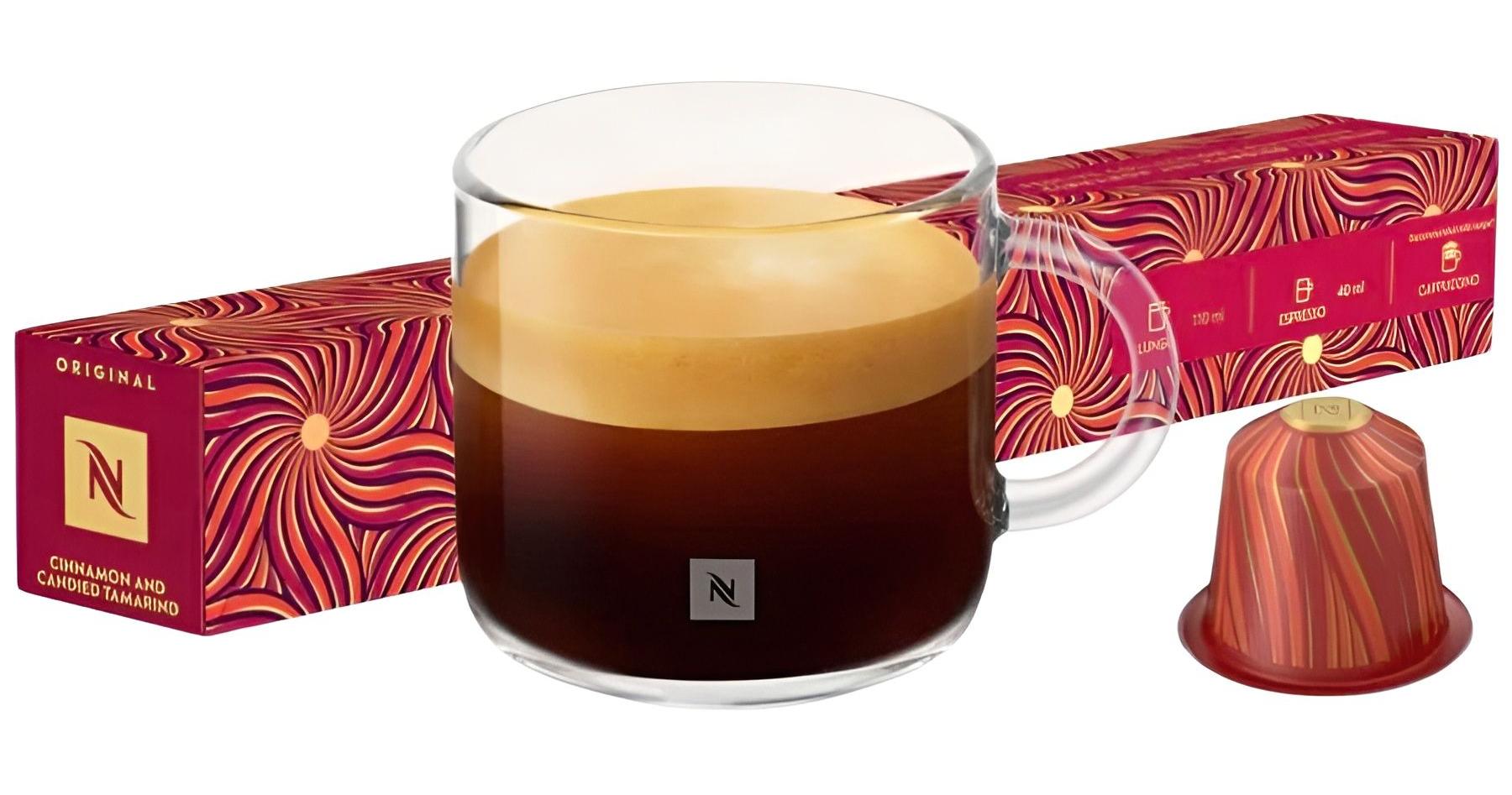 Кофе Nespresso Cinnamon Candied Tamarind 10 капсул. Интенсивность 6
