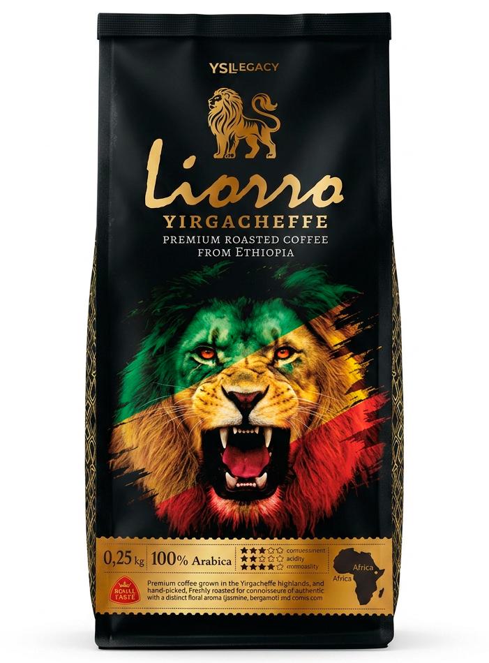 Кофе зерновой Liorro Yirgacheffe 250 гр