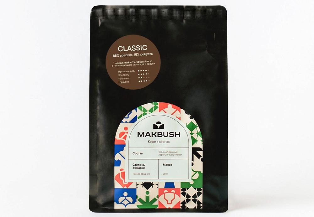 Кофе зерновой MakBush Classic 250 гр