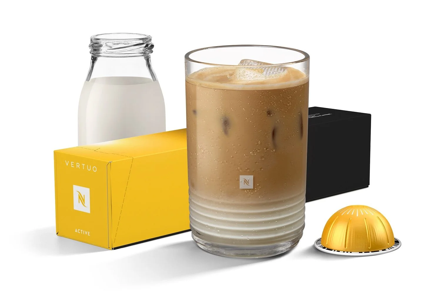 Кофе Nespresso Vertuo Active 230мл. Интенсивность 6