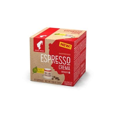 Кофе Julius Meinl Espresso Crema 10 капсул. Интенсивность 8