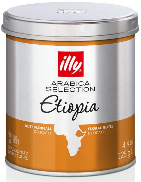 Кофе молотый ILLY Arabica Selection Ethiopia 125 гр
