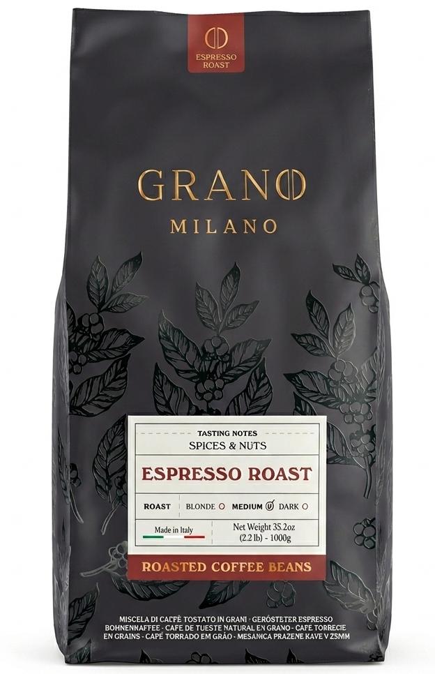Кофе GRANO MILANO Espresso Roast 1 кг
