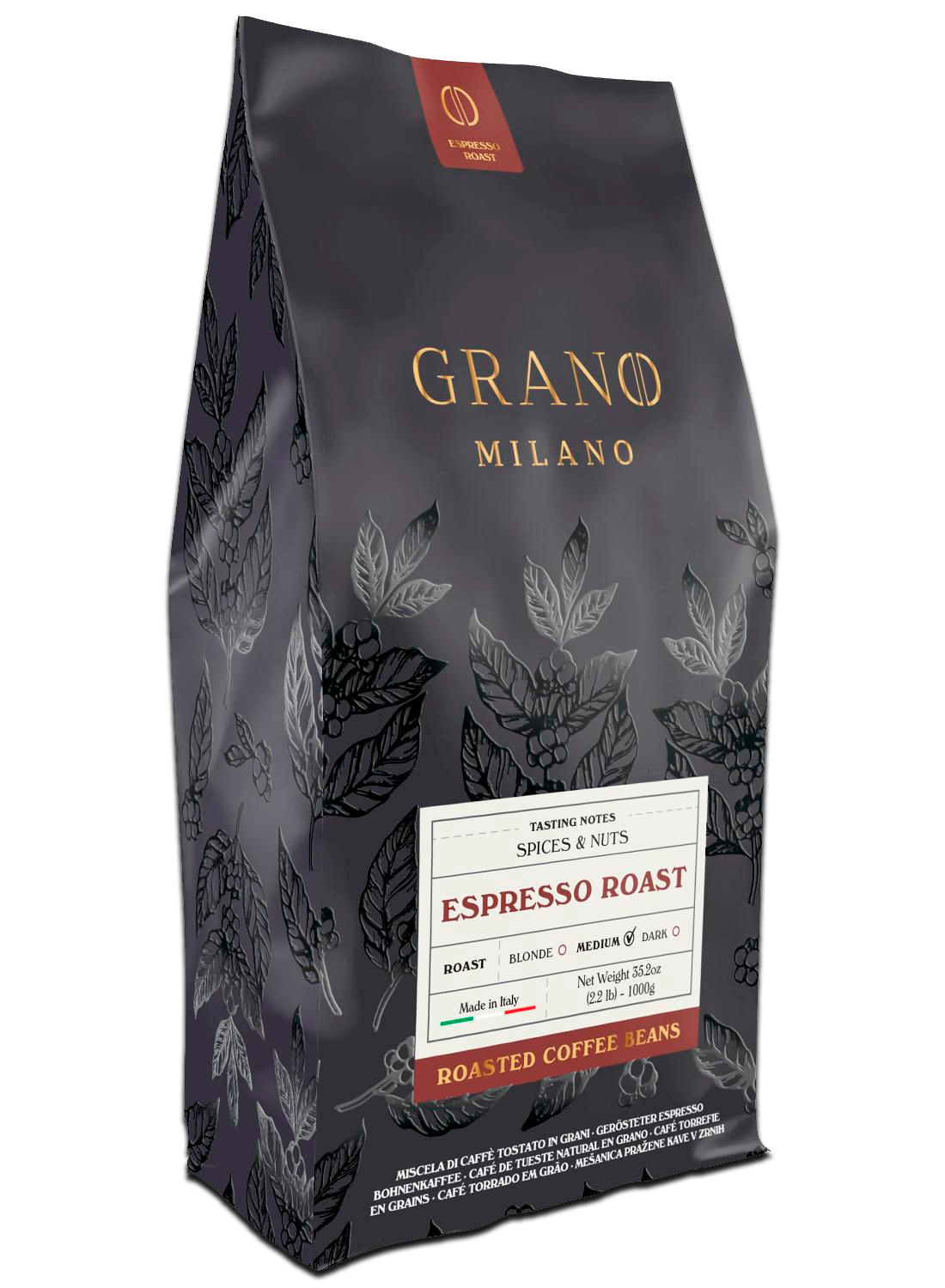 Кофе GRANO MILANO Espresso Roast 1 кг
