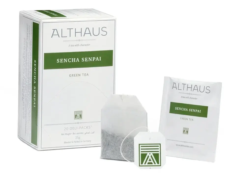 Чай Althaus Sencha Senpai - Сенча Сенпай, 20 пакетиков