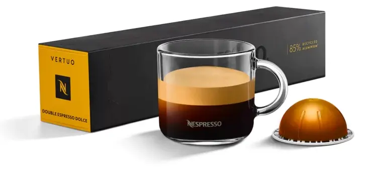 Кофе Nespresso Double Espresso Dolce 80мл. Интенсивность 5