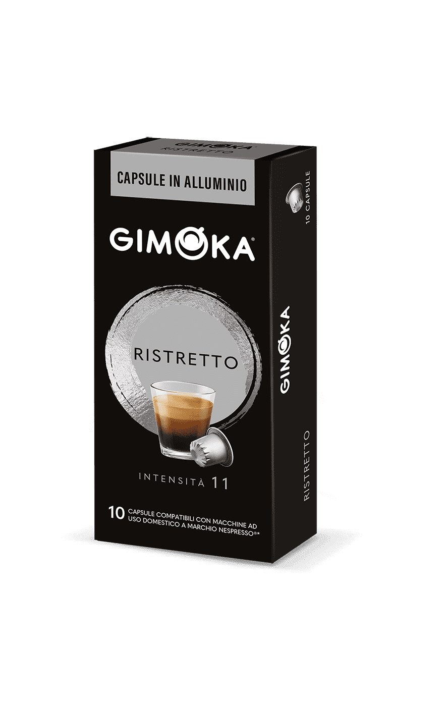 Купить Кофе Gimoka Ristretto 10 капсул. Интенсивность 11 в Минске