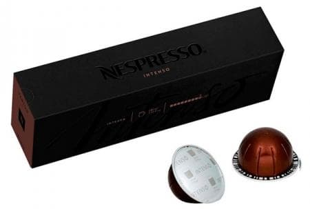 Кофе Nespresso Vertuo Intenso 230мл. Интенсивность 9