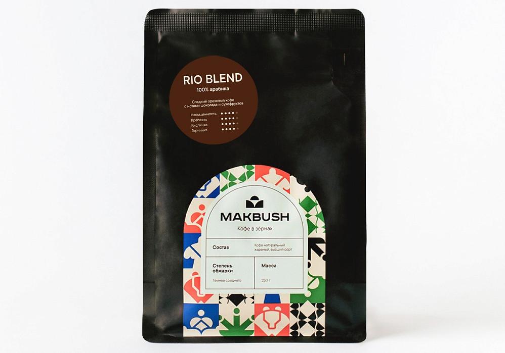 Кофе зерновой MakBush Rio Blend 250 гр