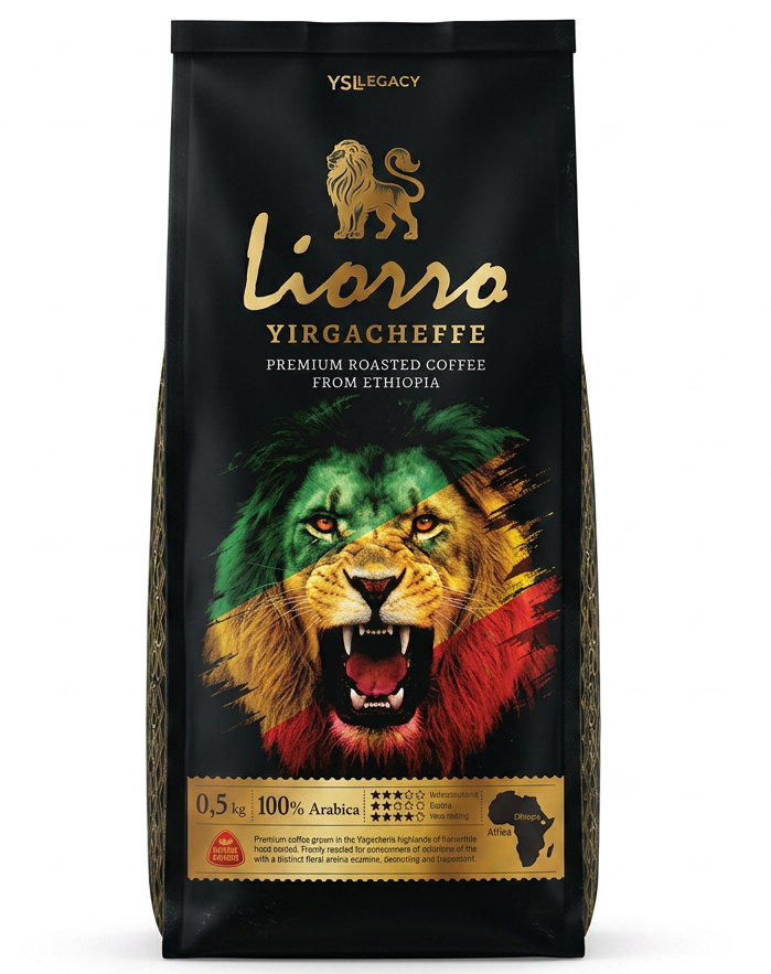 Кофе зерновой Liorro Yirgacheffe 500 гр