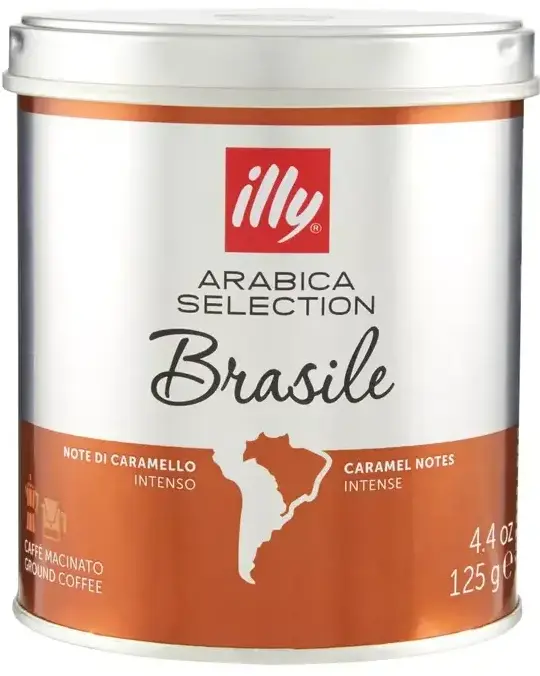 Кофе молотый ILLY Arabica Selection Brasile 125 гр