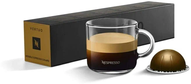 Кофе Nespresso Double Espresso Chiaro 80мл. Интенсивность 8