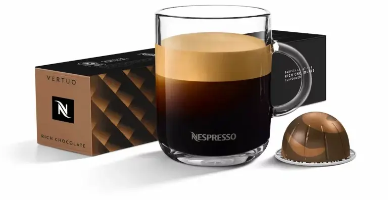 Кофе Nespresso Vertuo Rich Chocolate 230мл. Интенсивность 6