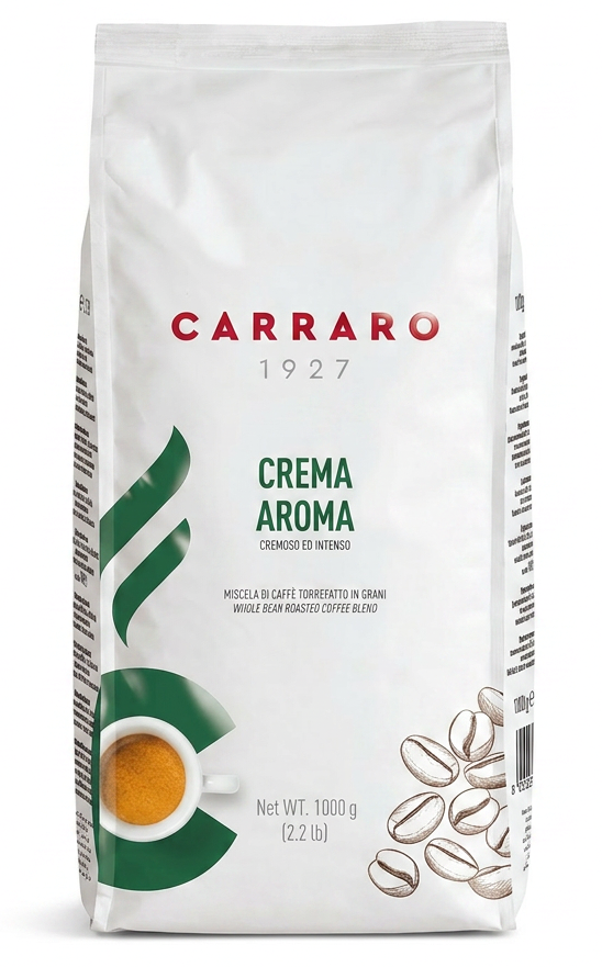 Кофе Carraro Crema Aroma 1 кг