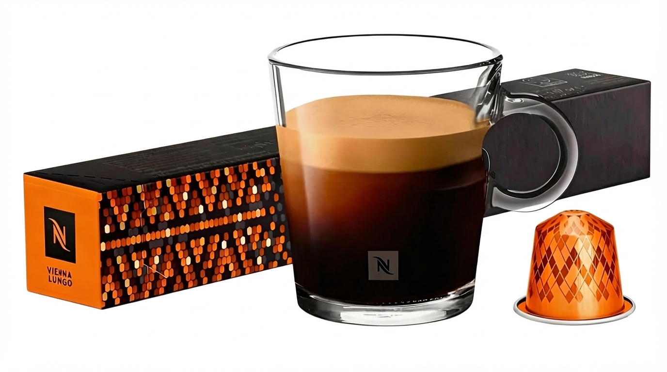 Кофе Nespresso Vienna Lungo 10 капсул. Интенсивность 6
