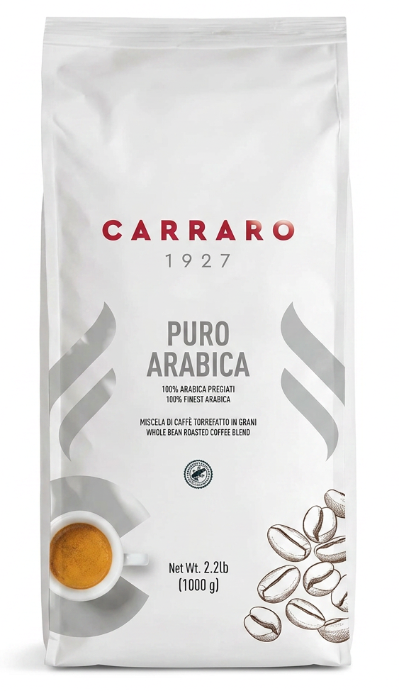Кофе Carraro Puro Arabica 1 кг