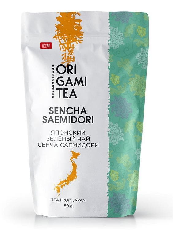 Чай японский Origami Tea Сенча «SAEMIDORI» 50 гр.