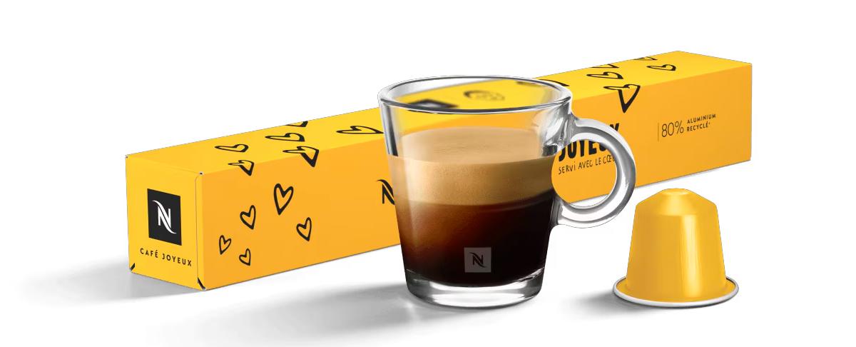 Кофе Nespresso Cafe Joyeux 10 капсул. Интенсивность 5