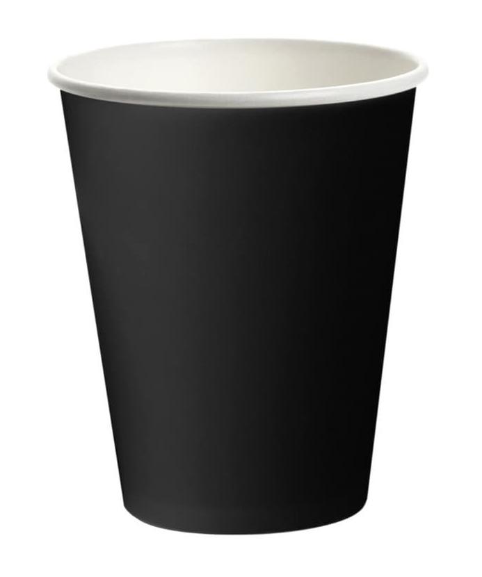 Стакан бумажный одноразовый 300 мл "Taste Quality Black" (50шт)