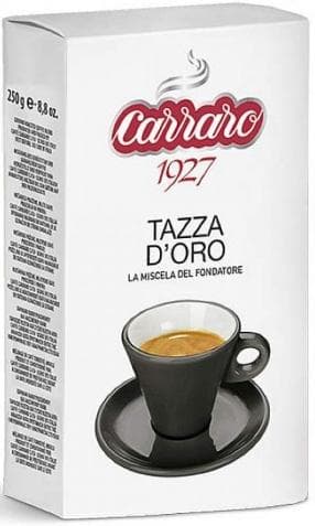 Кофе Carraro TAZZA D`ORO 250 гр