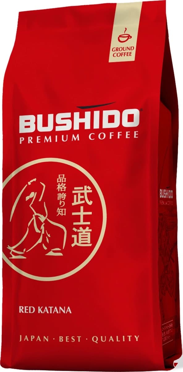Молотый кофе Bushido Red Katana 227 гр