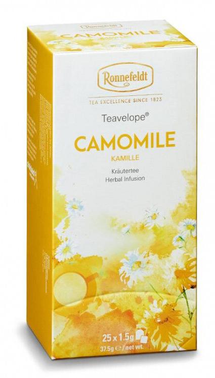 Чай Ronnefeldt Teavelope Camomile- Ромашка, 25 пакетиков