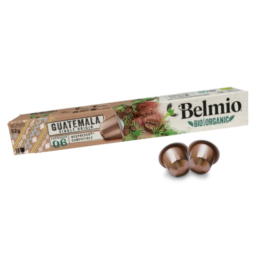 Кофе Belmio Guatemala 10 капсул. Интенсивность 6
