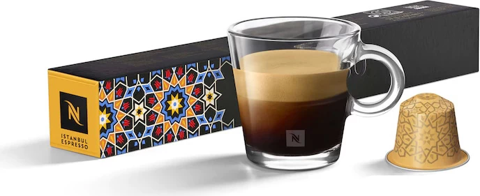 Кофе Nespresso Istanbul Espresso 10 капсул. Интенсивность 7