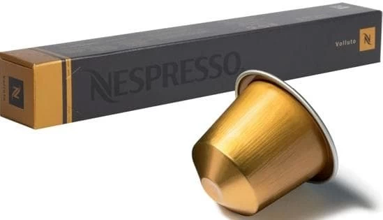 Кофе Nespresso Volluto Decaffeinato 10 капсул. Интенсивность 4