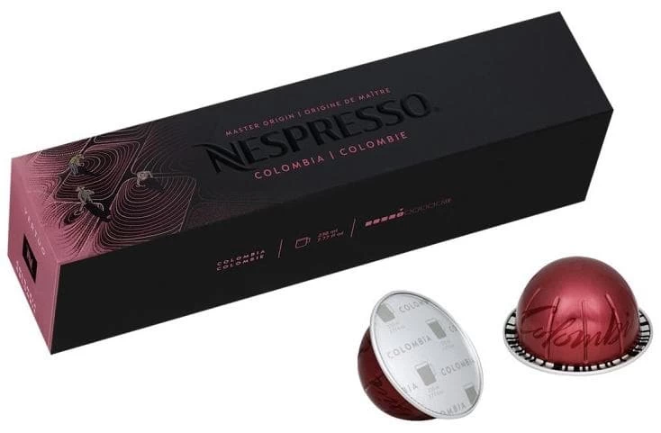Кофе Nespresso Vertuo Colombia 230мл. Интенсивность 5