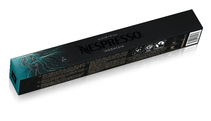 Кофе Nespresso Indonesia 10 капсул. Интенсивность 8