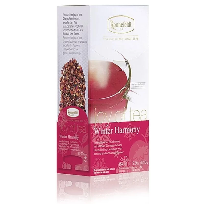Чай Ronnefeldt Joy of Tea Winter Harmony - Зимняя Гармония, 15 пакетиков