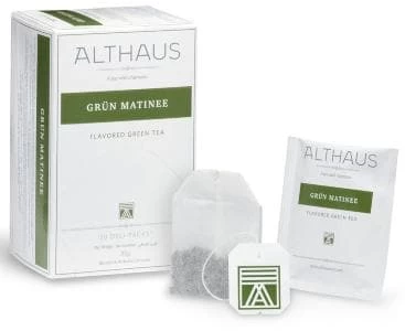 Чай Althaus Grün Matinee - Грюн Матине, 20 пакетиков