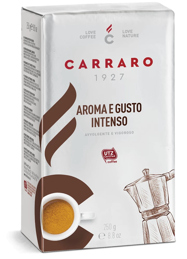 Кофе Carraro Aroma E Gusto Intenso 250 гр