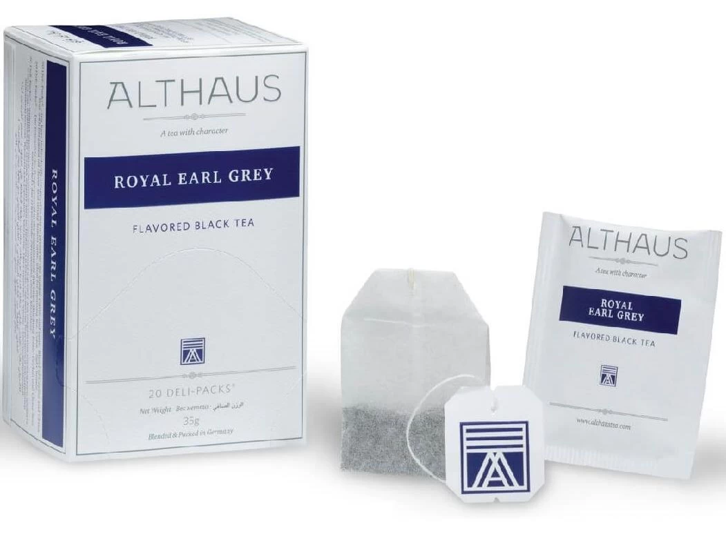 Чай Althaus Royal Earl Grey - Ройал Эрл Грей, 20 пакетиков