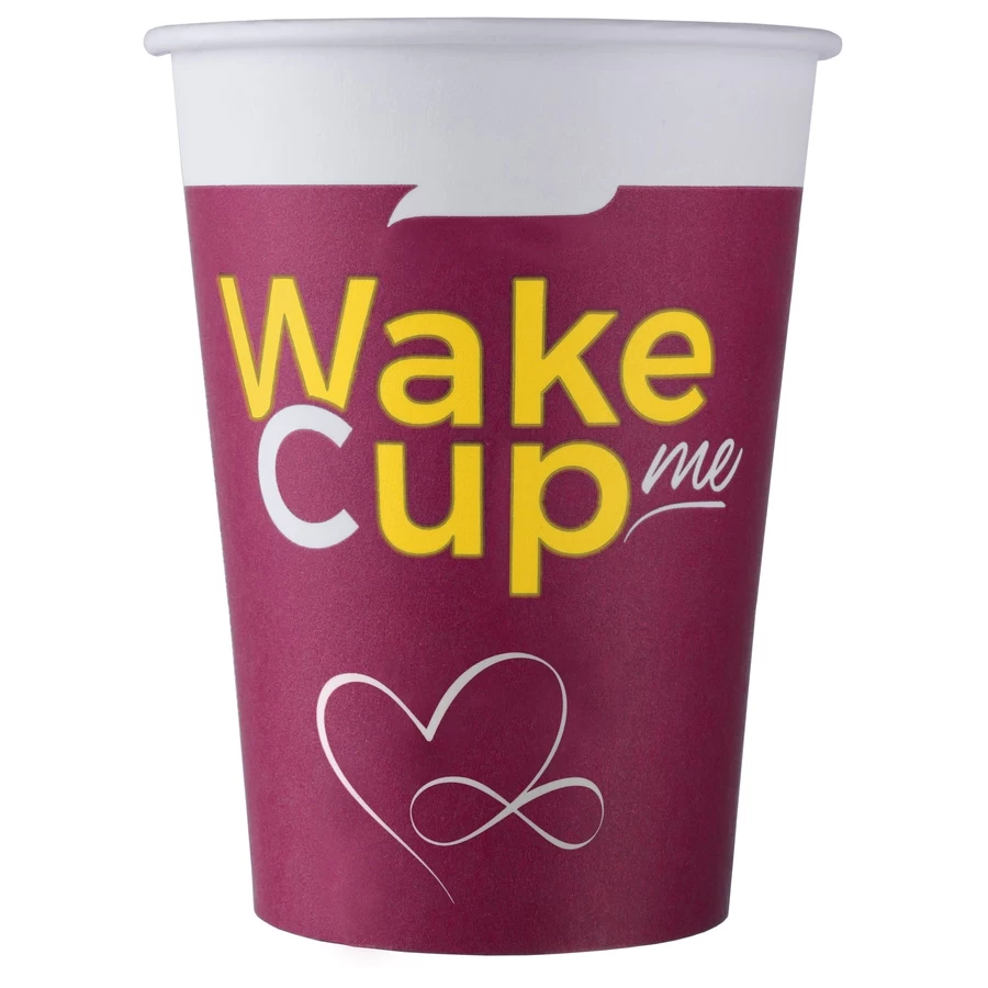Стакан бумажный вендинговый Wake Me Cup 200 мл. (90 шт)