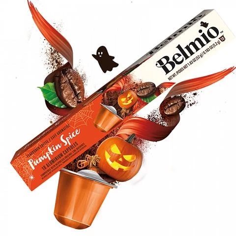 Кофе Belmio Pumpkin Spice 10 капсул. Интенсивность 7